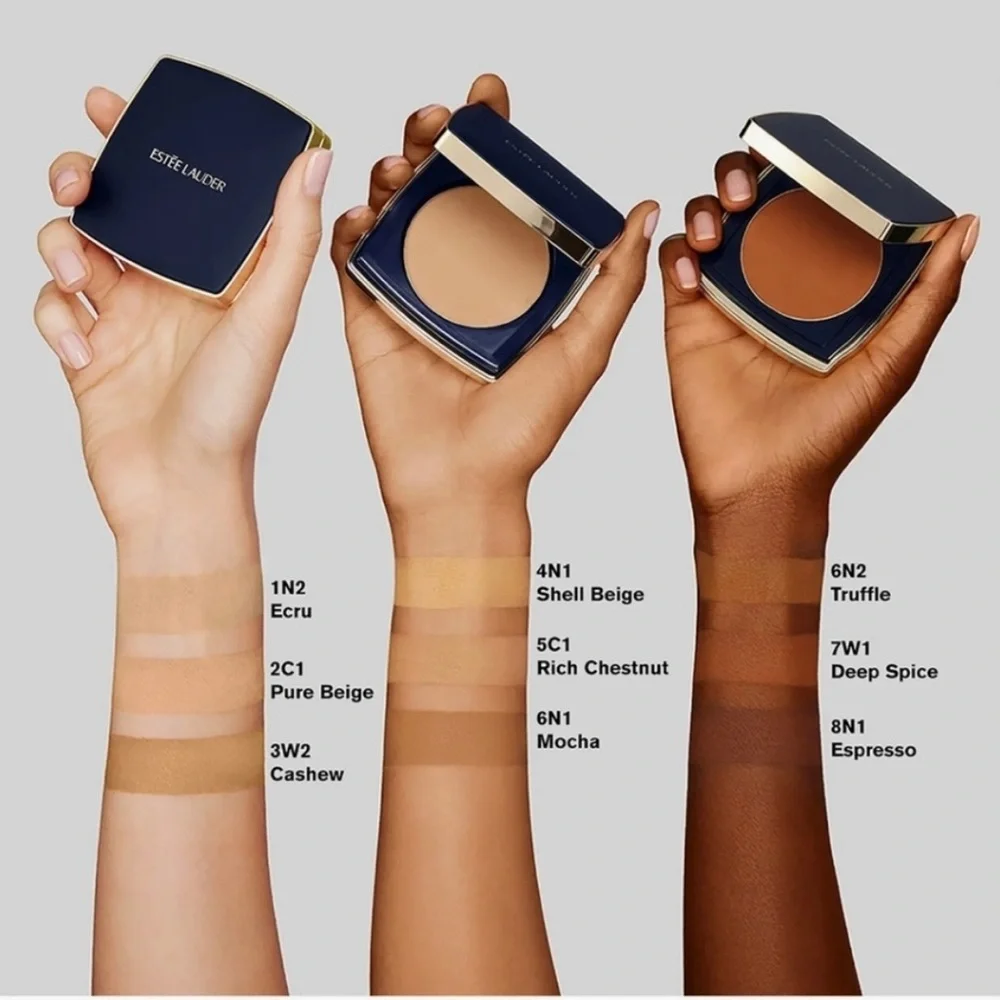 New 3W1.5 FAWN Estee Lauder Double Wear Powder Foundation Matte Stay in Place